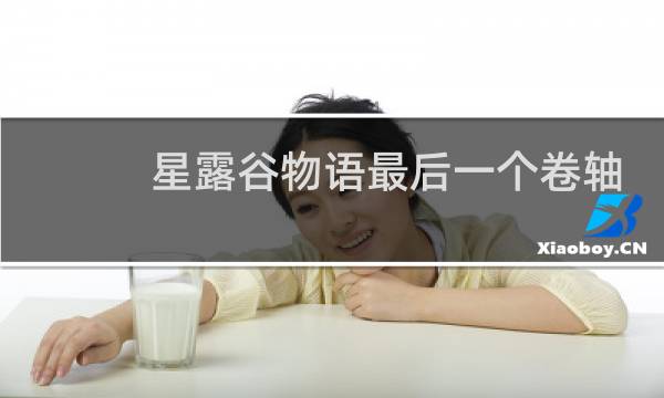 星露谷物语最后一个卷轴