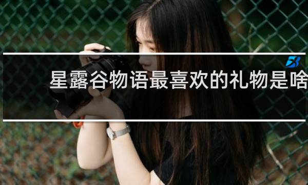 星露谷物语最喜欢的礼物是啥
