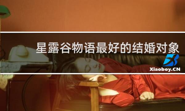 星露谷物语最好的结婚对象