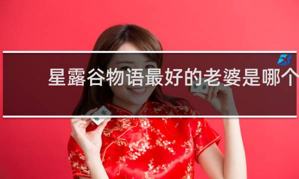 星露谷物语最好的老婆是哪个