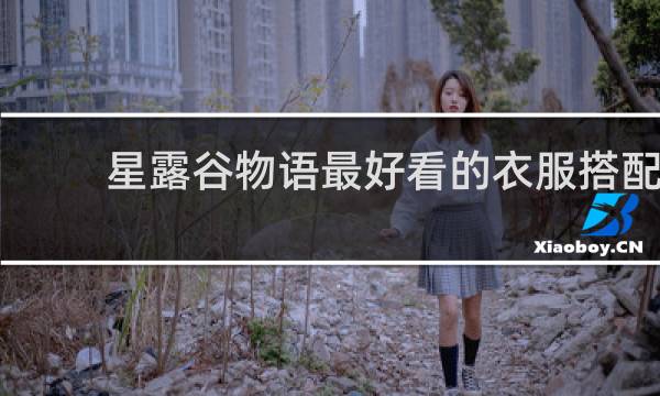 星露谷物语最好看的衣服搭配
