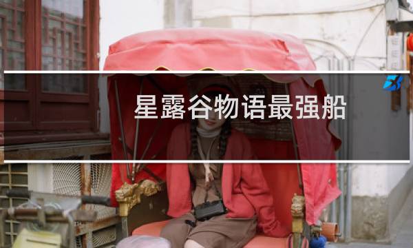 星露谷物语最强船