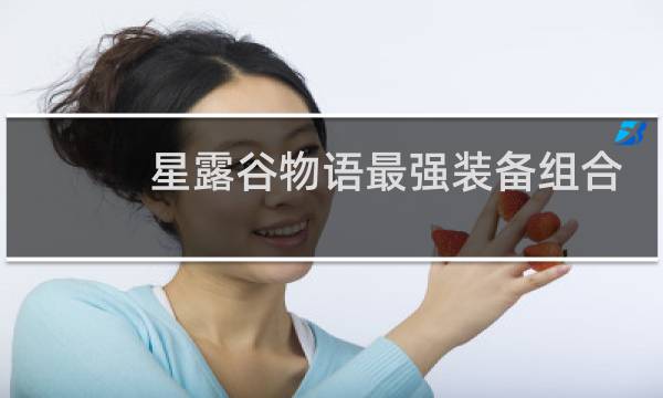 星露谷物语最强装备组合