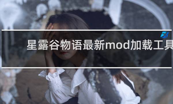 星露谷物语最新mod加载工具