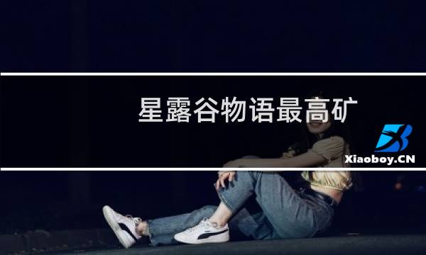 星露谷物语最高矿
