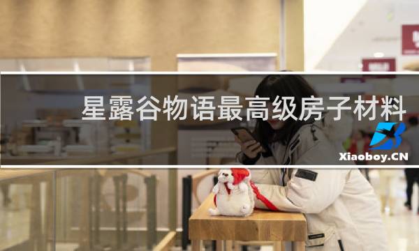 星露谷物语最高级房子材料