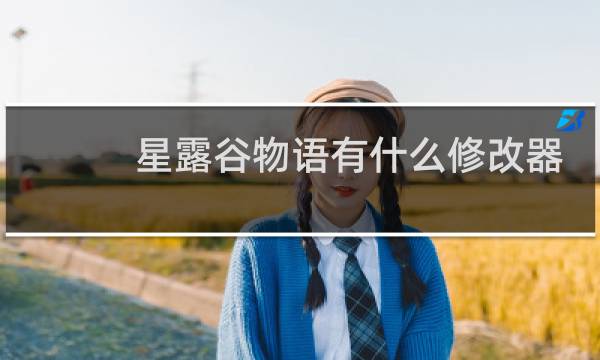 星露谷物语有什么修改器