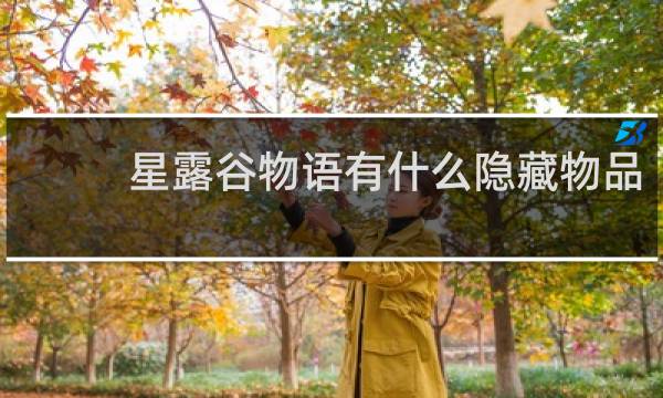 星露谷物语有什么隐藏物品