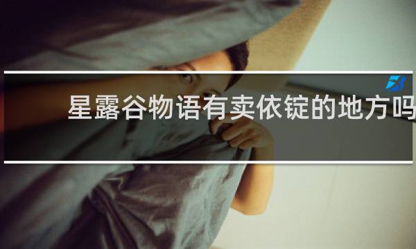 星露谷物语有卖依锭的地方吗