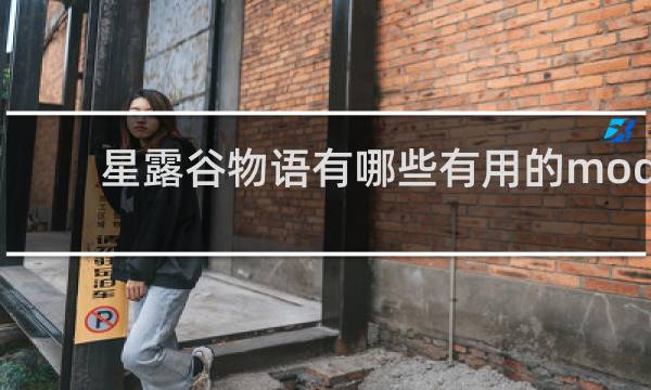 星露谷物语有哪些有用的mod