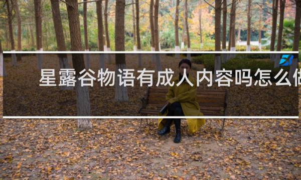 星露谷物语有成人内容吗怎么做