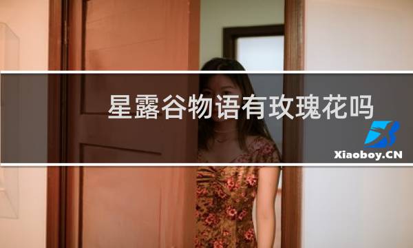 星露谷物语有玫瑰花吗