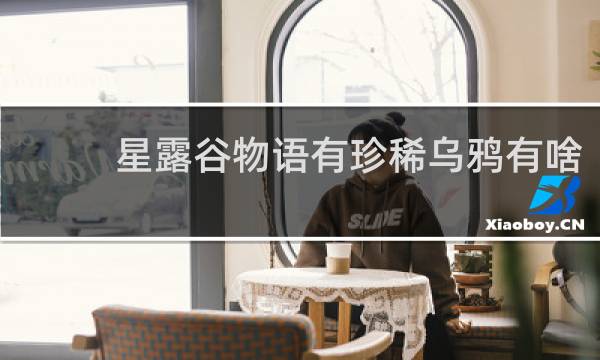 星露谷物语有珍稀乌鸦有啥