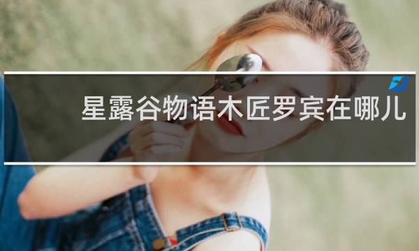 星露谷物语木匠罗宾在哪儿