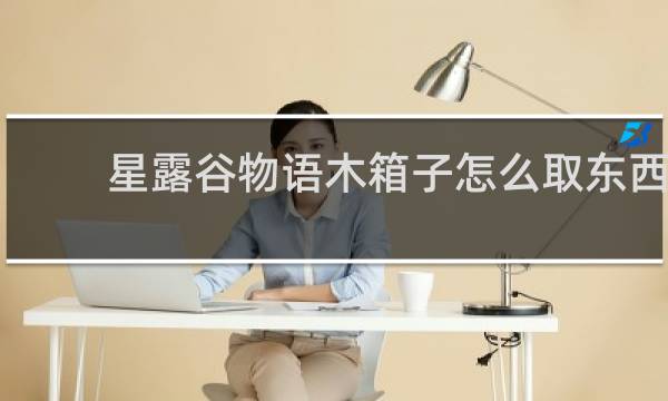 星露谷物语木箱子怎么取东西