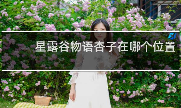 星露谷物语杏子在哪个位置