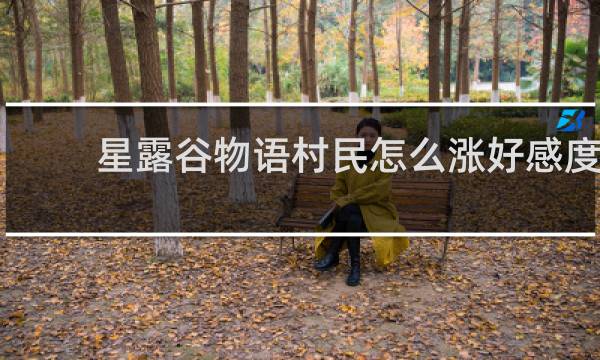 星露谷物语村民怎么涨好感度