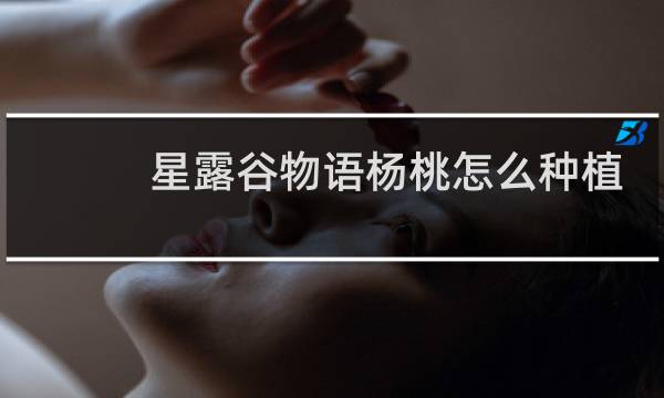 星露谷物语杨桃怎么种植