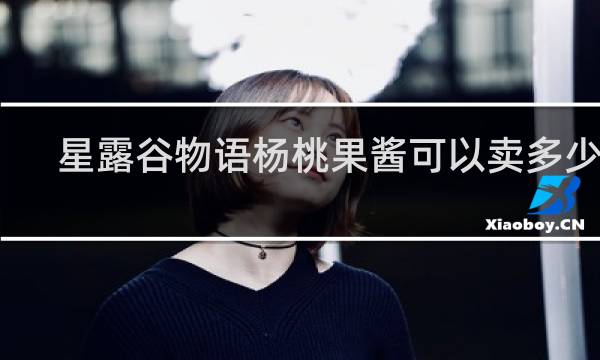 星露谷物语杨桃果酱可以卖多少钱