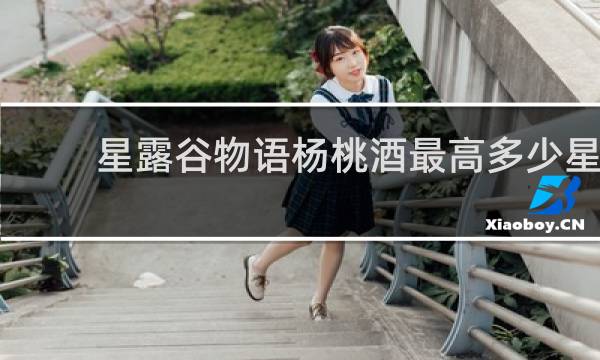 星露谷物语杨桃酒最高多少星