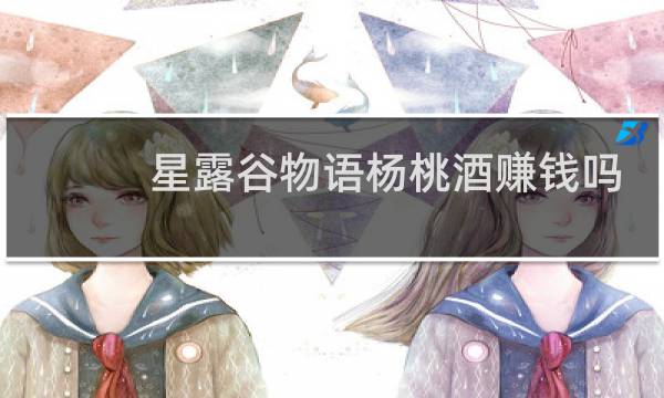 星露谷物语杨桃酒赚钱吗