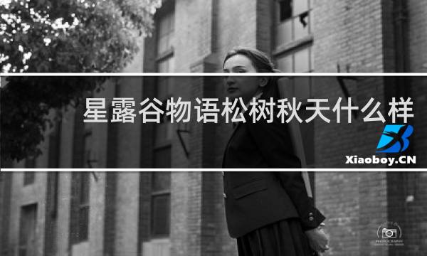 星露谷物语松树秋天什么样