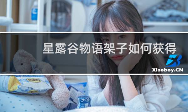 星露谷物语架子如何获得