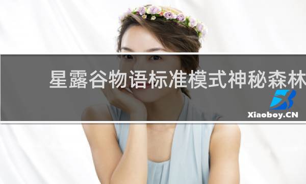 星露谷物语标准模式神秘森林