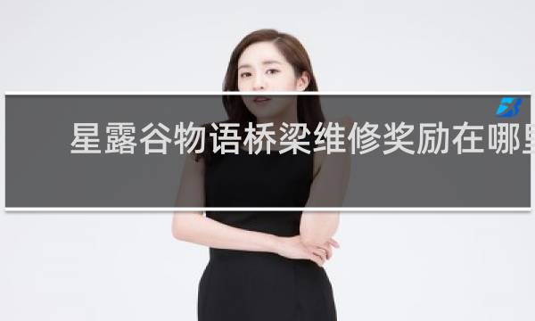 星露谷物语桥梁维修奖励在哪里