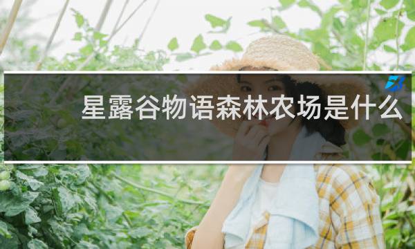 星露谷物语森林农场是什么