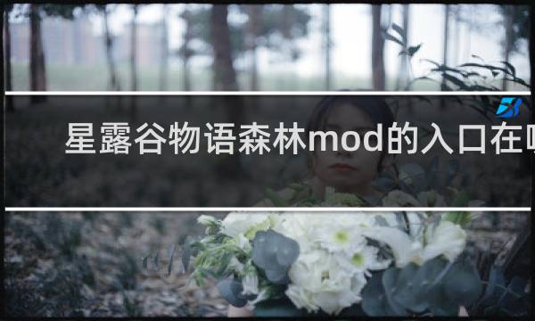 星露谷物语森林mod的入口在哪