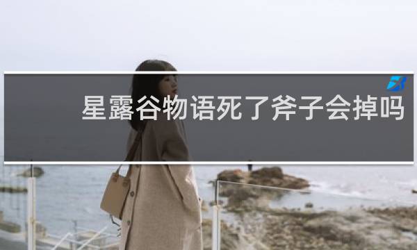 星露谷物语死了斧子会掉吗