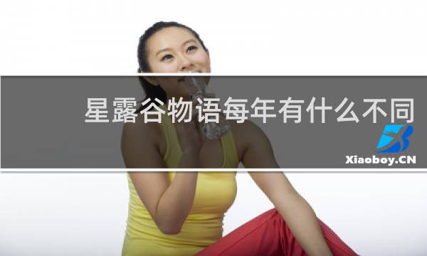 星露谷物语每年有什么不同