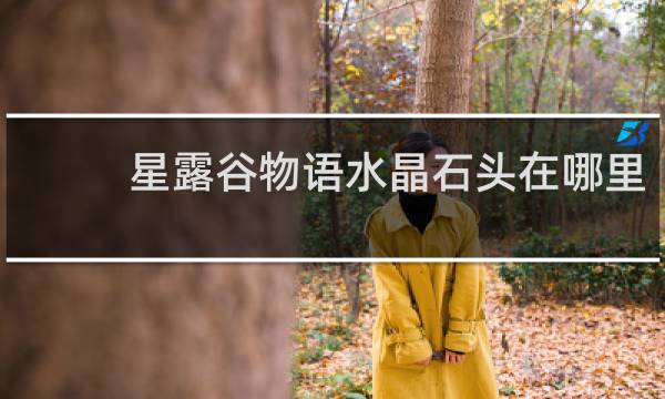 星露谷物语水晶石头在哪里
