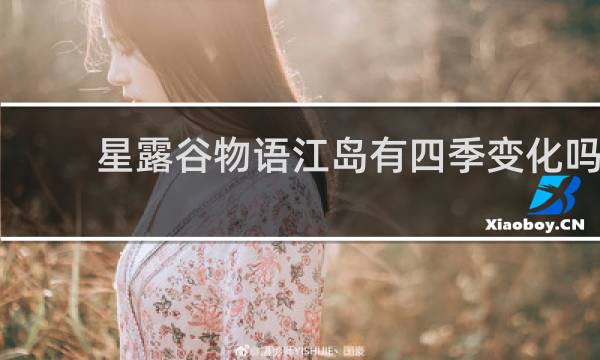 星露谷物语江岛有四季变化吗