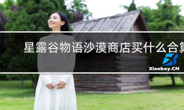 星露谷物语沙漠商店买什么合算