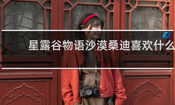 星露谷物语沙漠桑迪喜欢什么