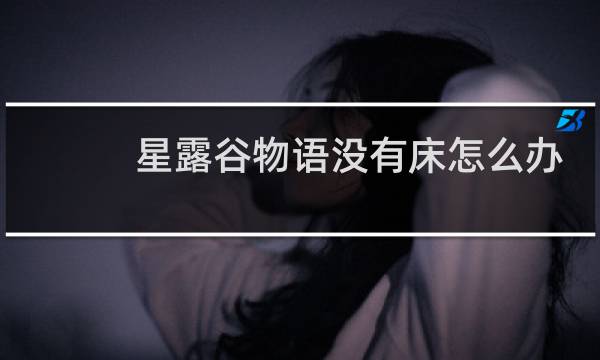 星露谷物语没有床怎么办