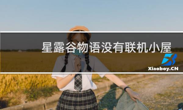 星露谷物语没有联机小屋