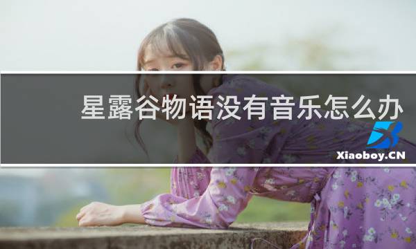 星露谷物语没有音乐怎么办