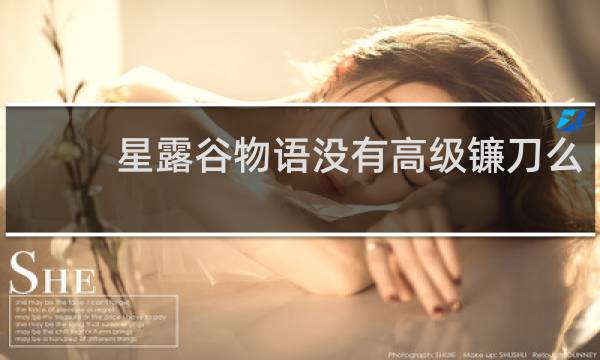星露谷物语没有高级镰刀么