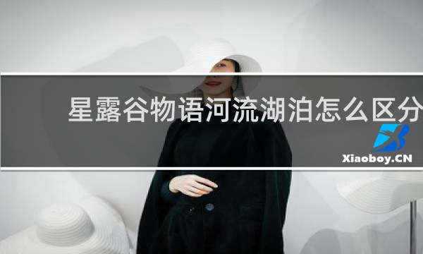 星露谷物语河流湖泊怎么区分