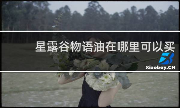 星露谷物语油在哪里可以买