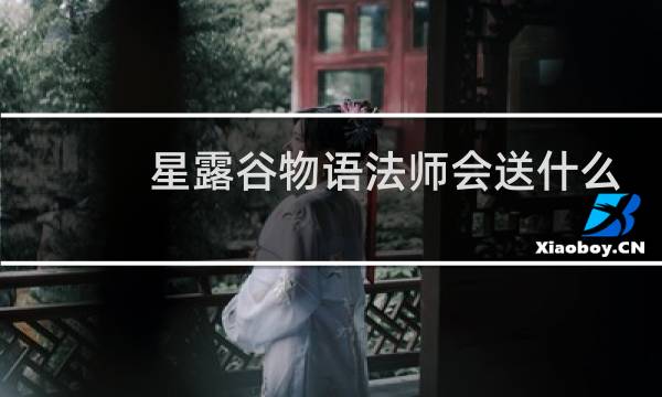 星露谷物语法师会送什么