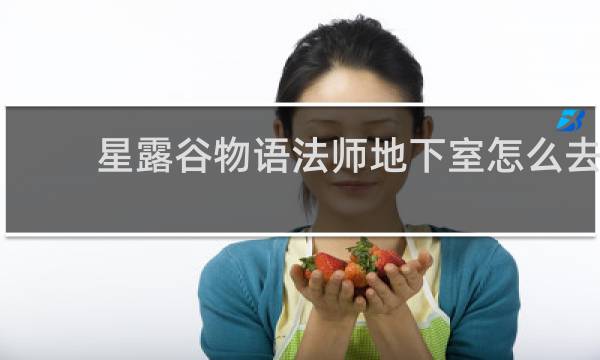 星露谷物语法师地下室怎么去