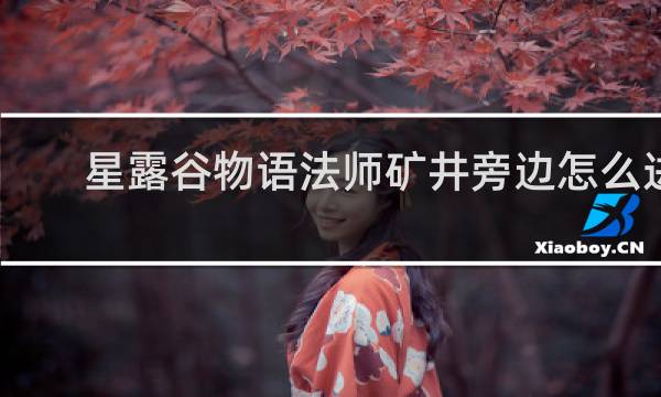 星露谷物语法师矿井旁边怎么进