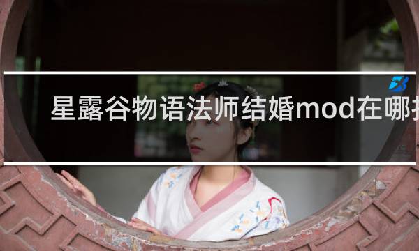 星露谷物语法师结婚mod在哪找