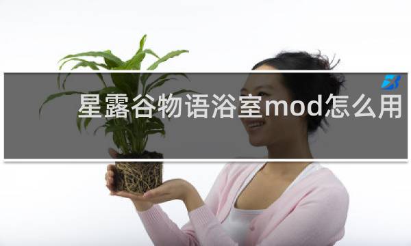 星露谷物语浴室mod怎么用