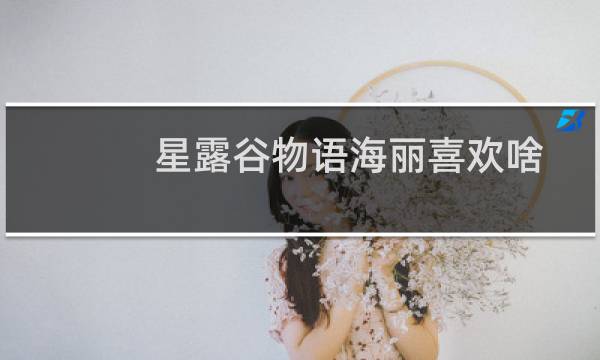 星露谷物语海丽喜欢啥