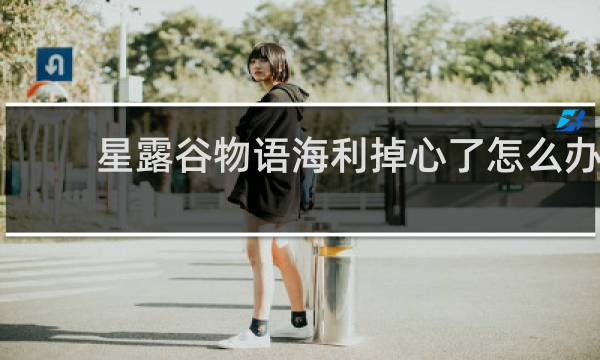 星露谷物语海利掉心了怎么办